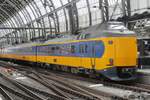 NS 4080 calls at Amsterdam Centraal on 9 July 2018. 