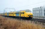 Scanned picture of NS 524 at Barendrecht on 5 January 1999.