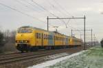 NS 457 is about to approach Wijchen on 16 January 2016.