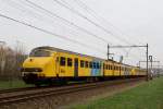 NS 451 approaches Wijchen on 26 February 2016.
