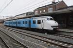 On 22 November 2025 EMU 904 of 2454CREW stands at Amersfoort to commence the annual sponsors' ride through half the Netherlands, visiting tracks, where this EMU, rented by Rrreis will not come in