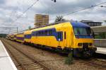 NS 7548 (modified former 7848) leaves Nijmegen Dukenburg on 26 June 2013.