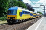 DDZ 7608 passes Tilburg-Universiteit on 14 July 2016.