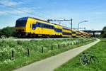 On 17 May 2019 NS 7614 passes your photographer and his bike at Niftrik.