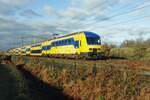 Back on track! NS 7612 speeds through Tilburg-Reeshof on 8 December 2021.