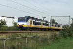 NS Sprinter 2982 passes Wijchen on 2 October 2013.