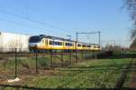 NS 2990 approaches Wijchen on a sunny 10 January 2014.