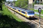 NS 2124 leaves Nijmegen Goffert on 15 May 2017.