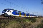 NS 2514 is about to call at Oisterwijk on 10 March 2022.