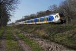 El NS 2508 pasa por Tilburg Oude Warande el 18 de marzo de 2026.