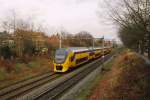 NS IRM 9579 passes through the Kolping-neighbourhood in Nijmegen on 4 January 2014.
