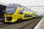 NS 9556 -advertising for the CO2-neutral generated stream by the NS- calls at Roermond on 13 December 2014