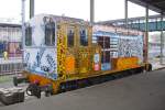 Very artistic painted NS 673 in the NSM at Utrecht-Maliebaan, 4 March 2011.