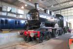 NS steam loco 2104 stands in the Dutch Railways Museum NSM at Utrecht-Maliebaan on 9 March 2014.

