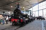 NS steamer 326 in the Dutch Railways Museum NSM at Utrecht-Maliebaan on 9 March 2014. 

