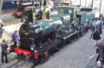 NS 326 stands in the NSM museum in Utrecht-maliebaan, 9 March 2014.