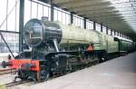 Br War Austerity Locomotive 73755 'Longmoor' stands in the NSM in Utrecht Maliebaan on 27 December 2006.