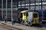 NS Goat 345 stands at the NSM at Utrecht-Maliebaan on 14 March 2015.
