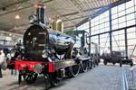 NS 326 stands at the Dutch Railway Museum in Utrecht on 12 March 2014.