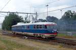 DE-1 passes through Blerick on 10 June 2018. She is owned by the Dutch Railway Museum at Utrecht and takes many a tour out, like here at Blerick.