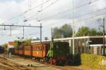 SHM 2 leaves Hoorn with an extra train on 24 October 2009.