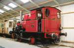 SHM loc 18 'MEDEMBLIK' in the shed at Hoorn, 24 October 2009.