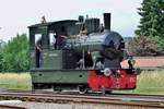 Back home and guest: SHM-26 used to be deployed in Southern Limburg on local steam tram lines and was guest at the ZLSM on 8 July 2017, seen here at Simpelveld.