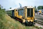 Former NS 636 stands on 2 September 2000 in Beekbergen.