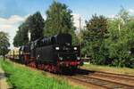 Tender view on 50 0073, entering Beekbergen on 2 September 2018 hauling a VSM steam shuttle from Apeldoorn.