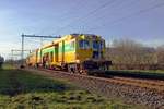 BAM 104 passes Alverna on 18 December 2020.