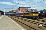 On 31 July 2013 NS 1755 hauls an overnight summer express out of 's-Hertogenbosch.