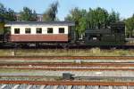 Steam loco 26 'Ir. Bosboom' shunts at Hoorn on 28 September 2013.