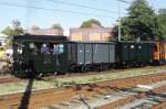 Tram loco 8 'OOIEVAAR' (Stork) enters Hoorn on 28 September 2013. 
