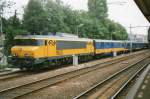 NS 1623 with IC+ stands at Haarlem CS on 24 October 1996. One of my earliest decent pictures of trains ever...