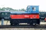 On 12 July 2004 Roosendaal Goederen held an Open Weekend and amongst the exponents of the exhibition was this shunter 0001 of firma De Rijke. 