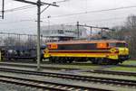 On a grey 9 January 2016 RRF 4401 stands ready for departure at Roosendaal.