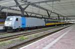 RailPool 186 181/2862 stands at Rotterdam Centraal on 25 October 2015.