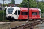 Arriva 407 enters Dordrecht Centraal on 9 July 2016.