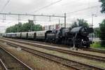 On 6 September 2015 VSM 52 3879 hauls a train of two-axle ex-ÖBB coaches into Apeldoorn.
