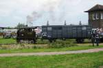 Tram loco 2 of the Museum Buurt Spoorweg MBS was on 17 May 2012 guest in Goes. Goes lies in the westren extremity of the Netherlands, the MBS operates at Haaksbergen in the very east of the Netherlands, so it had been a serious jump for the little tram loco. 

