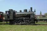 Steam loco SGB 2  GOES  in Goes on 17 May 2012.