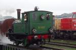 A frog on the line! NS (former StaatsSpoorwegen) 657 Kiker (Frog) at the Grand Parade of Trains in Amersfoort on 17 October 2014.