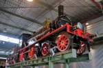 NS 107 NESTOR hangs in the NSM railway museum in Utrecht Maliebaan on 8 March 2015.