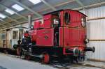 SHM 16 'MEDEMBLIK' stands in the loco shed at Hoorn on 24 October 2009.