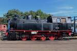 A nice surprise at Beekbergen during the VSM spectacle Terug-naar-Toen: Polish tank engine TKp23 stands -at least externally- restored in the depot at Beekbergen.