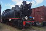 TKp23 'Slask' stands at Beekbergen on 5 September 2026 during the Terug-naar-Toen festivities. After several attempts by VSM to sell the loco, they decided to give her an at least cosmetical restoration.