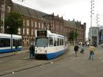 GVBA tram 819 Stationsplein, Amsterdam Centraal Station 18-06-2014.