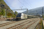 EL 18 2252 at Flåm Railway Station.