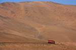 pure desert ... and a lonely train ...