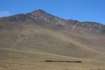 Perurail 752 & 756 in the deserted highlands above ARequipa